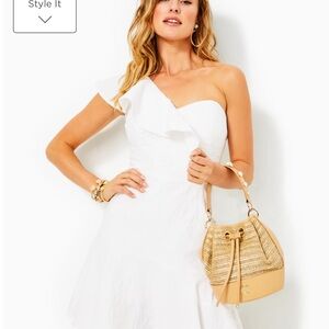 Lilly Pulitzer Kipton Romper in Resort White